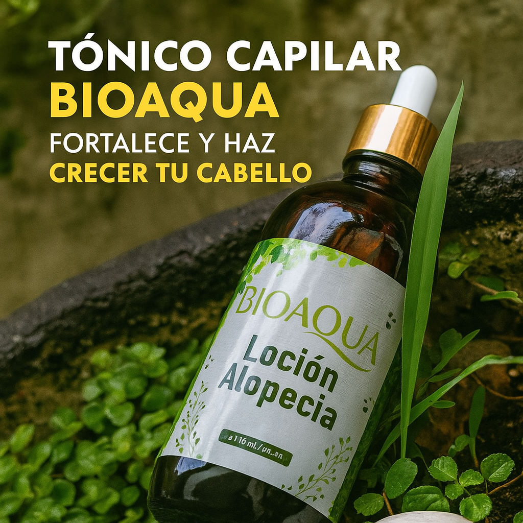 TONICO CAPILAR BIOAQUA | CRECIMIENTO DEL CABELLO