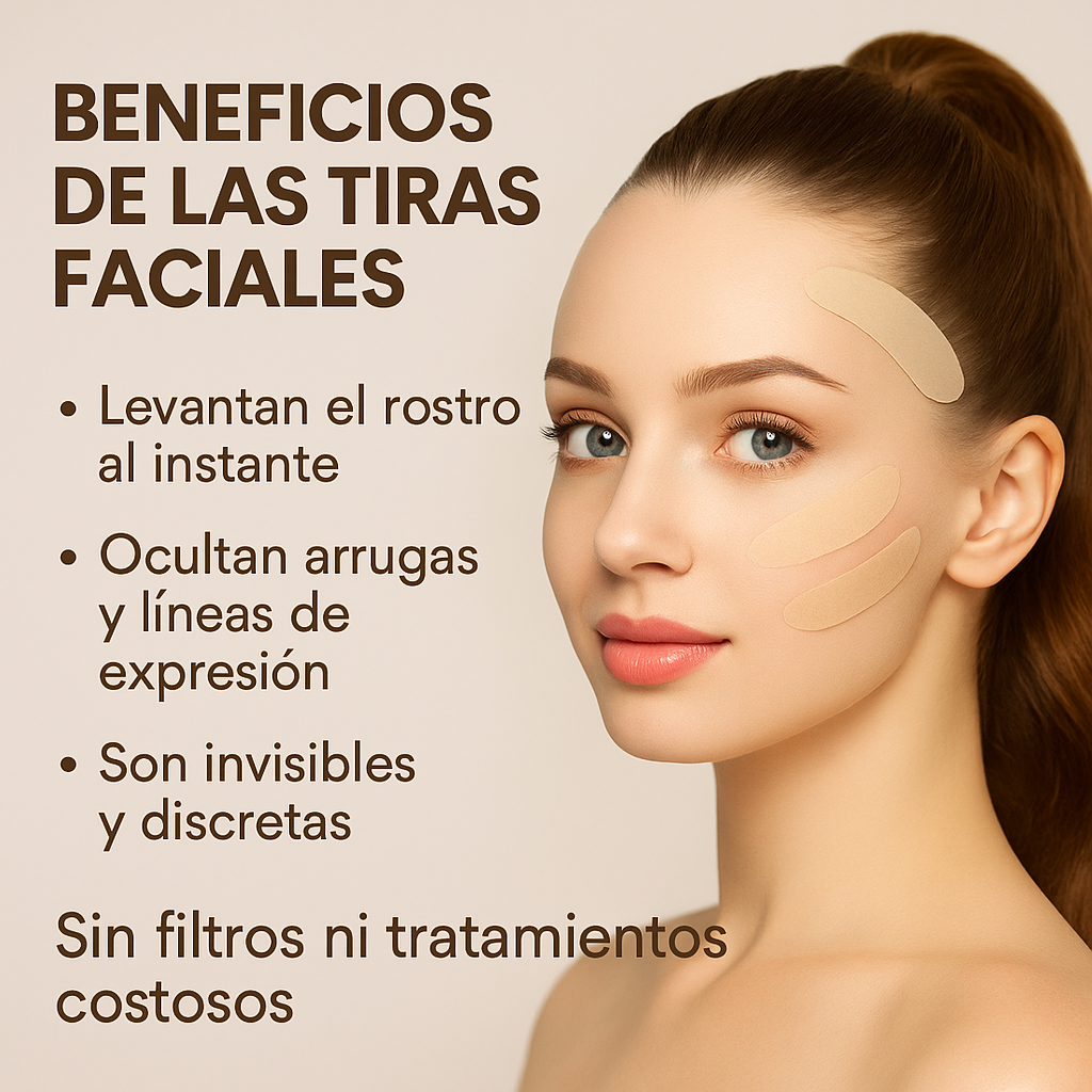 TIRAS LIFTING FACIAL 2X1 +240 PIEZAS
