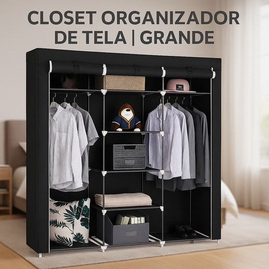 CLOSET ORGANIZADOR DE TELA | GRANDE