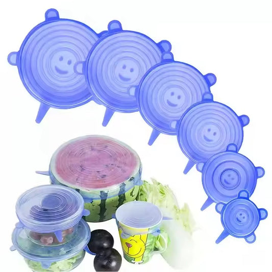 OFERTA 2X1 - 12 TAPAS DE SILICONA REUSABLES