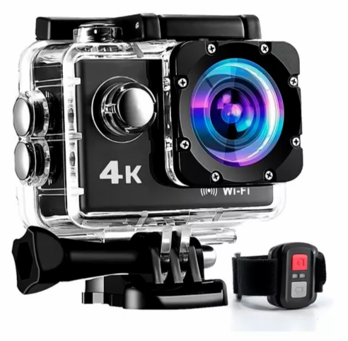 CAMARA DEPORTIVA 4K - Captura cada aventura