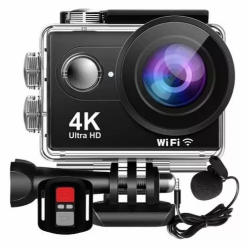 CAMARA DEPORTIVA 4K - Captura cada aventura